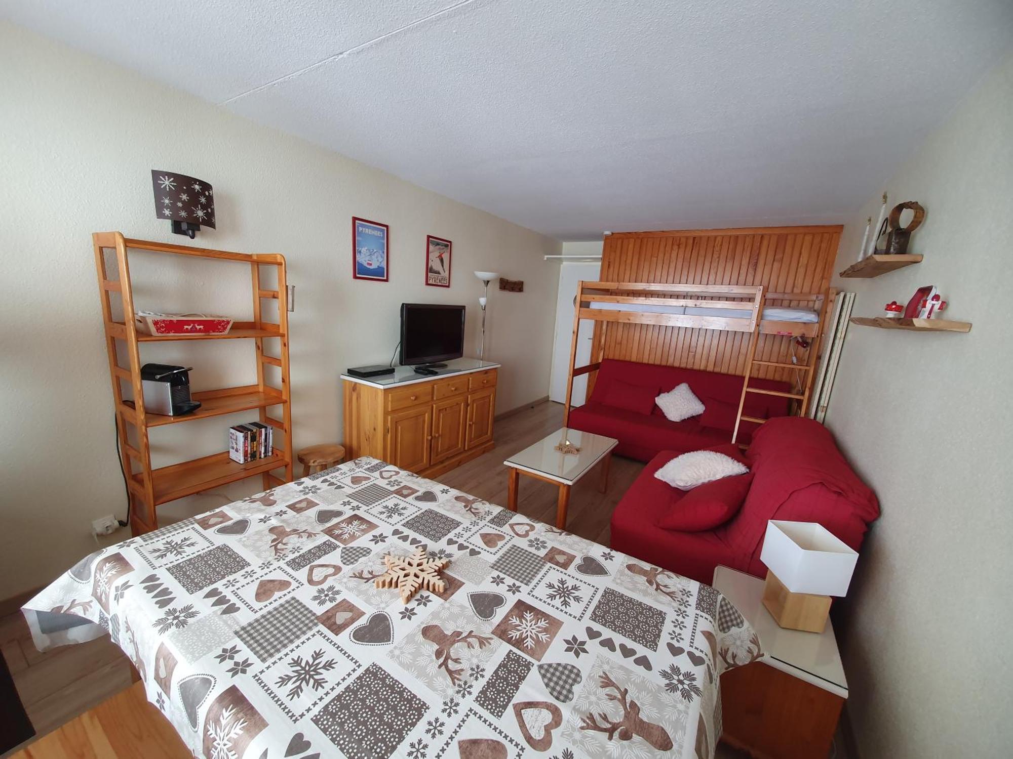 La Mongie, Studio Pieds Des Pistes, Parking Interieur Prive Ngoại thất bức ảnh